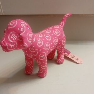 Victoria's Secret PINK Iconic Dog Plush NWT